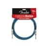 Шнур Jack-Jack FENDER 10` CALIFORNIA CABLE LAKE PLACID BLUE